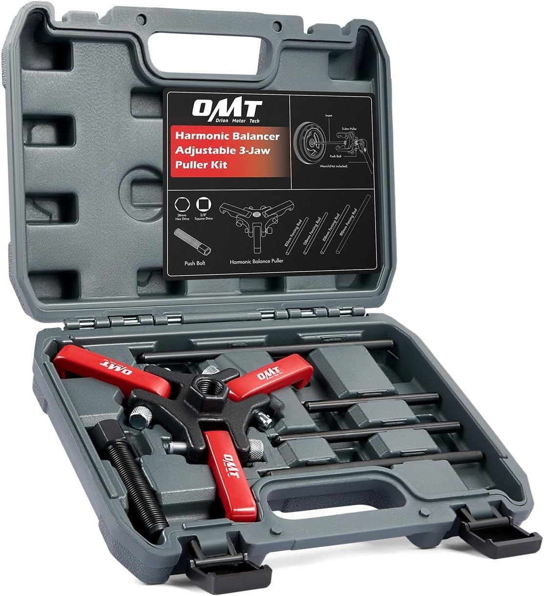 AutoWanderer Tool Harmonic Balancer Puller with Adjustable 3-Jaw Style1 AutoWanderer Tool Harmonic Balancer Puller with Adjustable 3-Jaw Style1