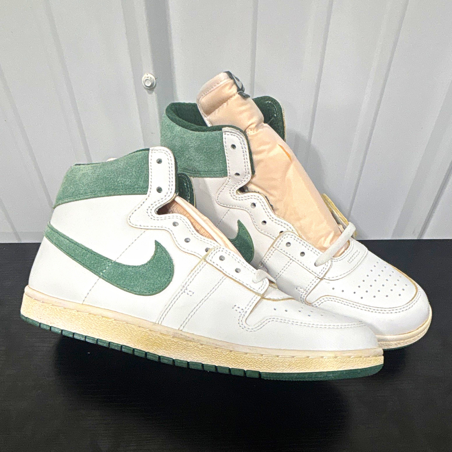 Nike Jordan Air Ship PE SP A Ma Maniere Green Stone Size 11 Nike Jordan Air Ship PE SP A Ma Maniere Green Stone Size 11