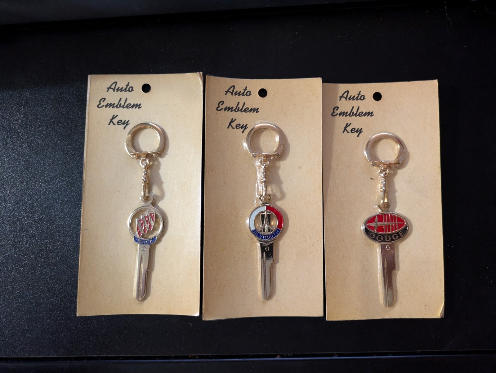 EXTREMELY RARE Factory Samples Sealed Mint Condition Classic Car Key Blanks