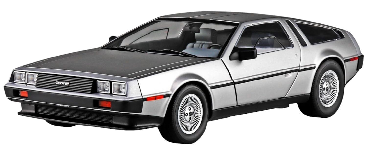 Aoshima Bunka Kyozaisha 1/24 The☆Supercar No.21 \'82 DeLorean Plastic Model DMC-1