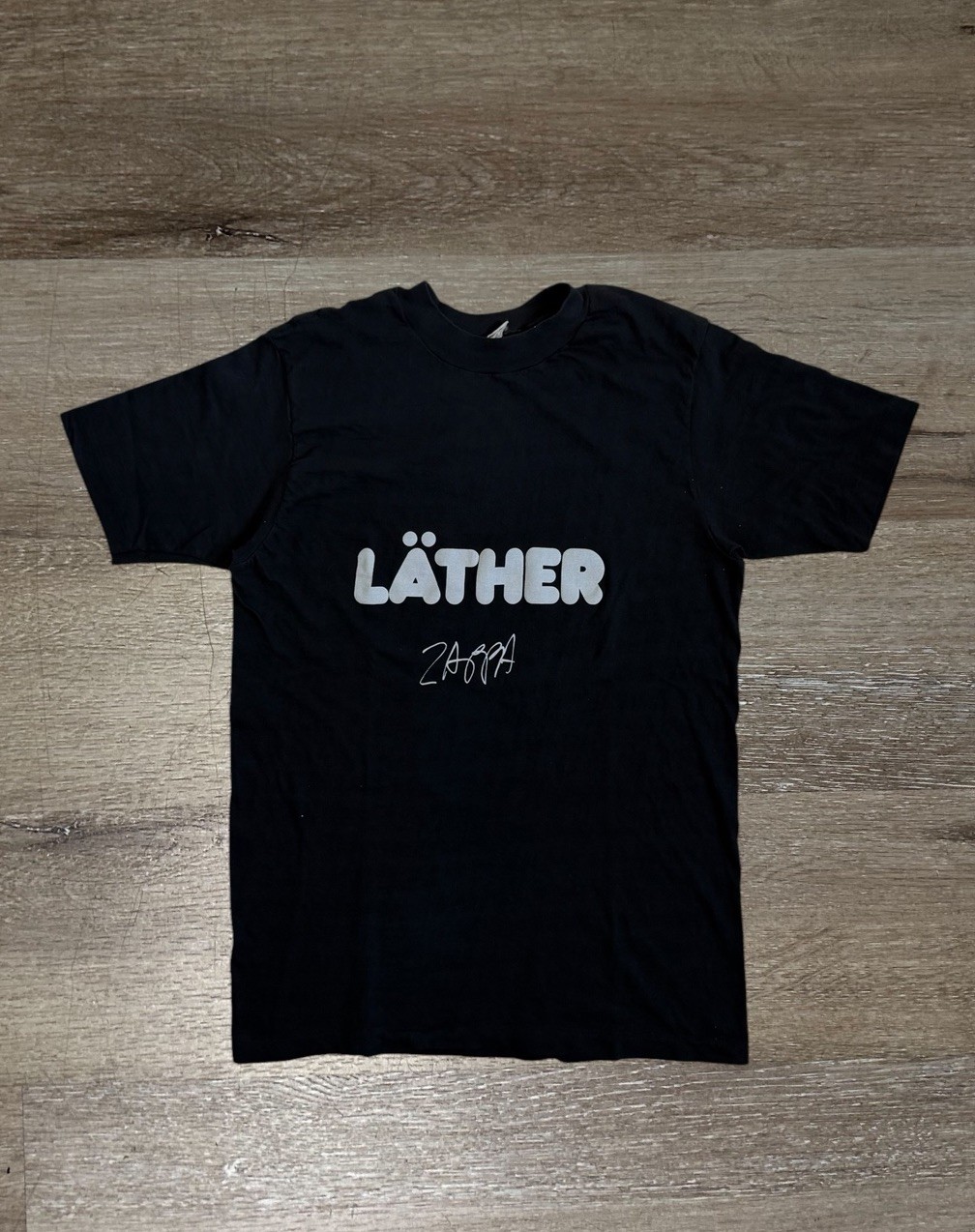 True Vintage 1970s Frank Zappa Lather Album T Shirt