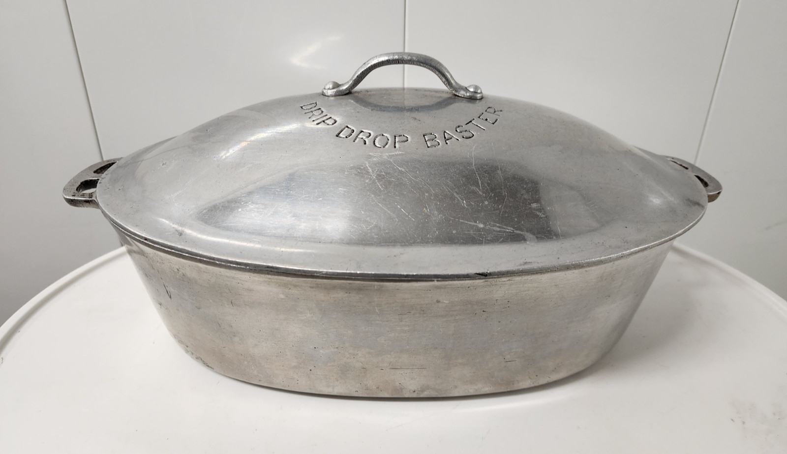Wagner Ware Sidney-O #265 Drip-Drop Oval Roaster Baster w/Lid & Trivet Wagner Ware Sidney-O #265 Drip-Drop Oval Roaster Baster w/Lid & Trivet
