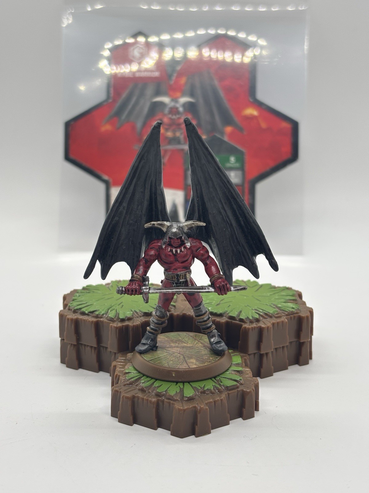 Heroscape : Taelord the Kyrie Warrior Malliddon\'s Prophecy (1 Figure & 1 Card