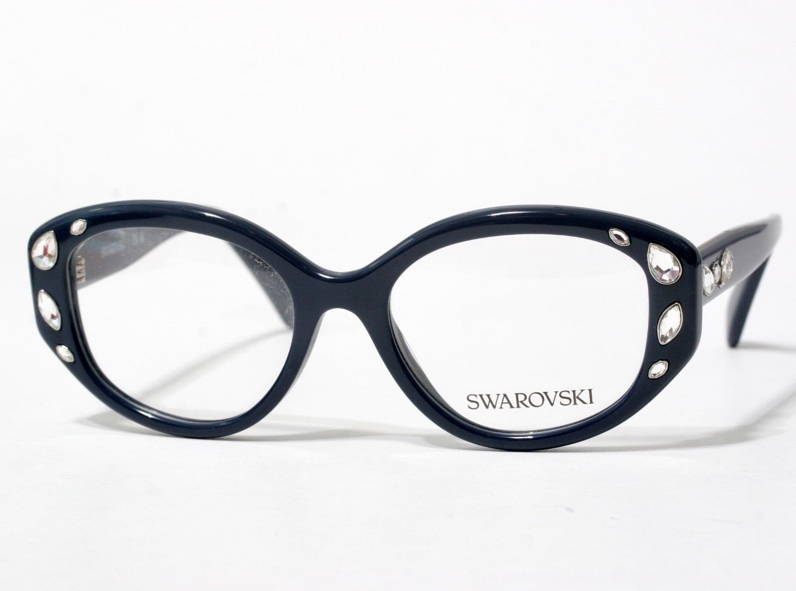 New SWAROVSKI SK2006 1004 Dark Navy Eyeglasses Frame 52-18-140 Authentic G116 New SWAROVSKI SK2006 1004 Dark Navy Eyeglasses Frame 52-18-140 Authentic G116