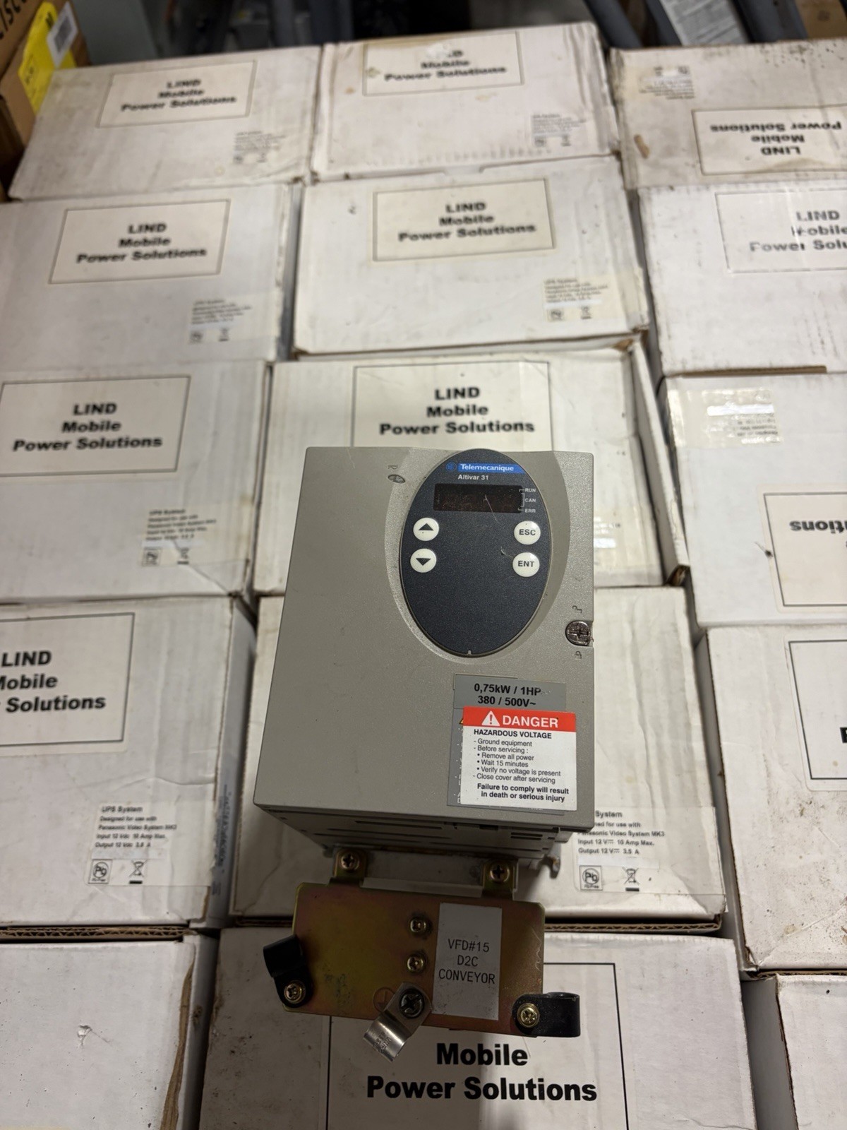 Schneider Telemecanique ATV31H075N4 Drive Altivar 31 USED Schneider Telemecanique ATV31H075N4 Drive Altivar 31 USED