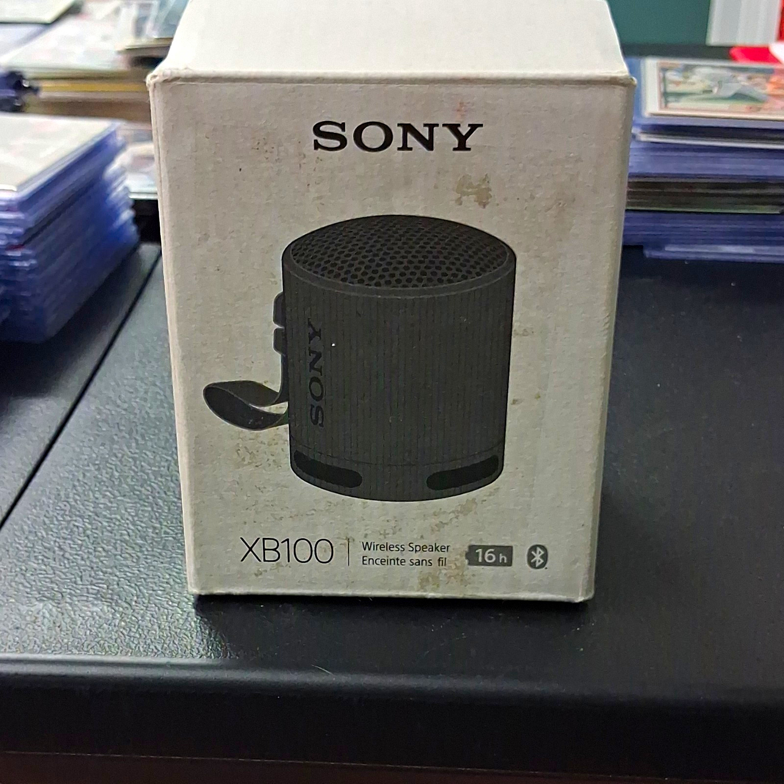 Sony SRS-XB100 Bluetooth Wireless Speaker Waterproof USB-C w/ Strap Black Sony SRS-XB100 Bluetooth Wireless Speaker Waterproof USB-C w/ Strap Black