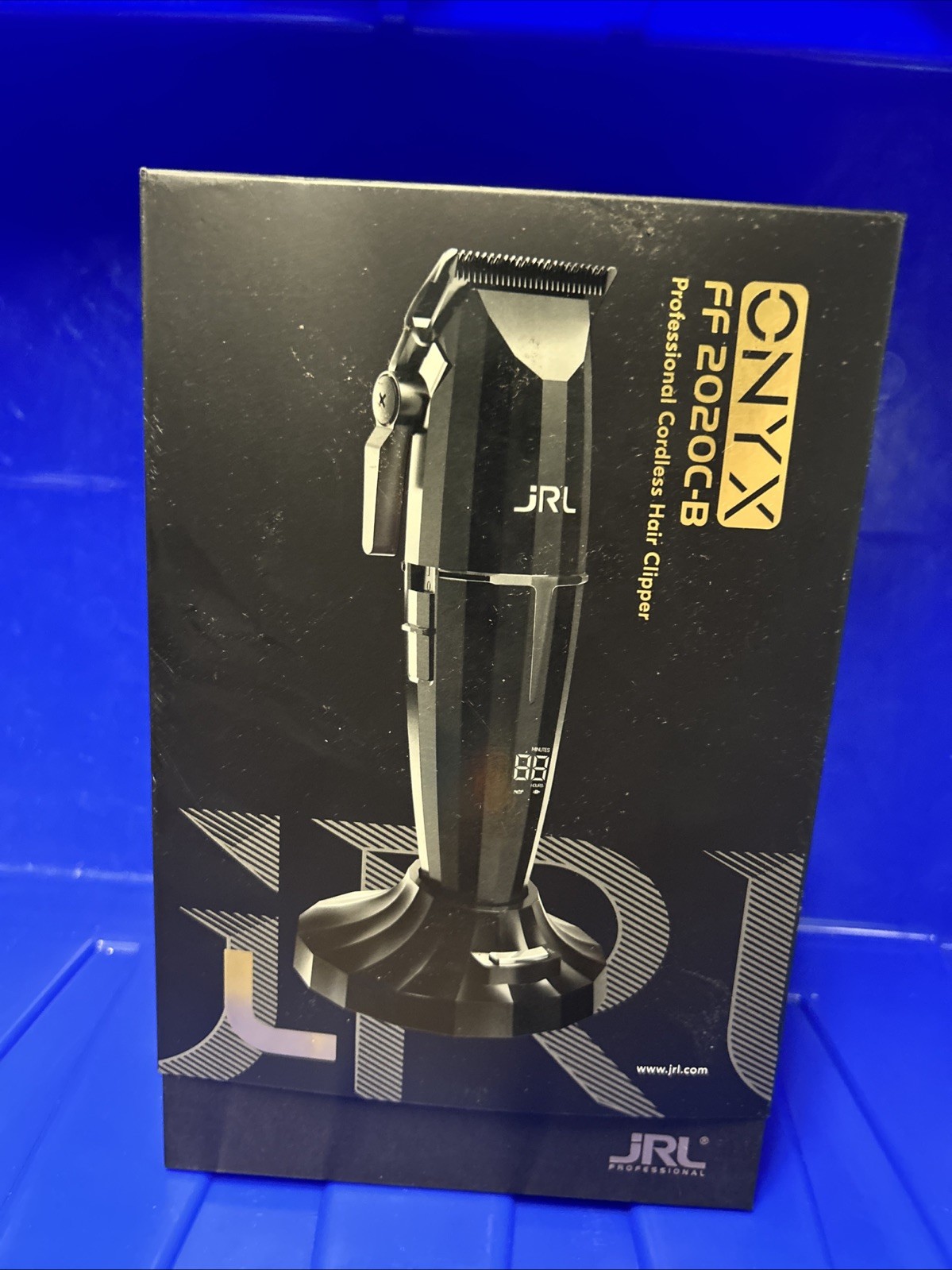 JRL Onyx Professional Cordless Hair Clipper Black FF2020C-B - BRAND NEW