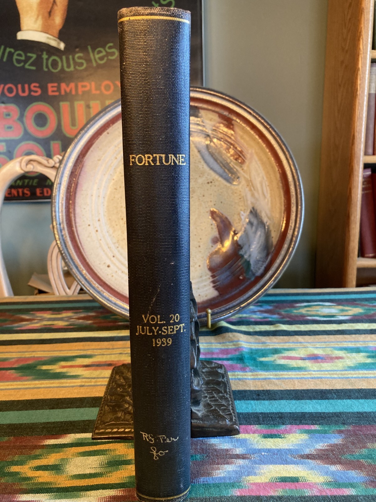 Fortune Magazine July-Sept 1939 Vol 20 Bound Issues Pre-WWII Business History