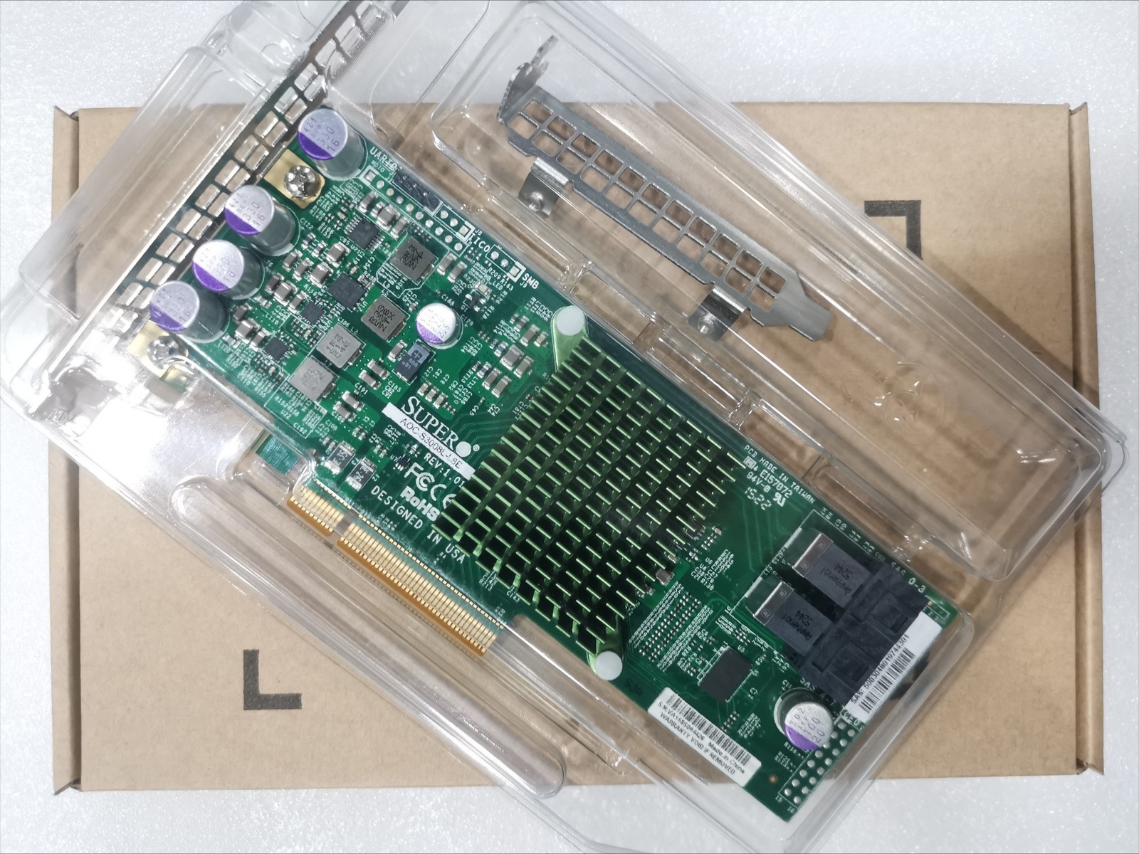 Supermicro 9300-8i 12Gbps SAS SATA HBA IT mode ZFS FreeNAS unRAID US