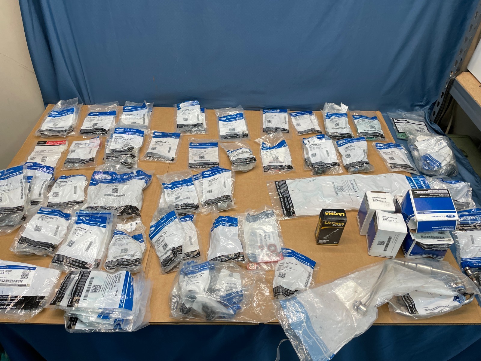 Large Lot over 100 OEM Ford Ecoboost Parts, Seals, Bolts, Gears, Hoses, Sensors