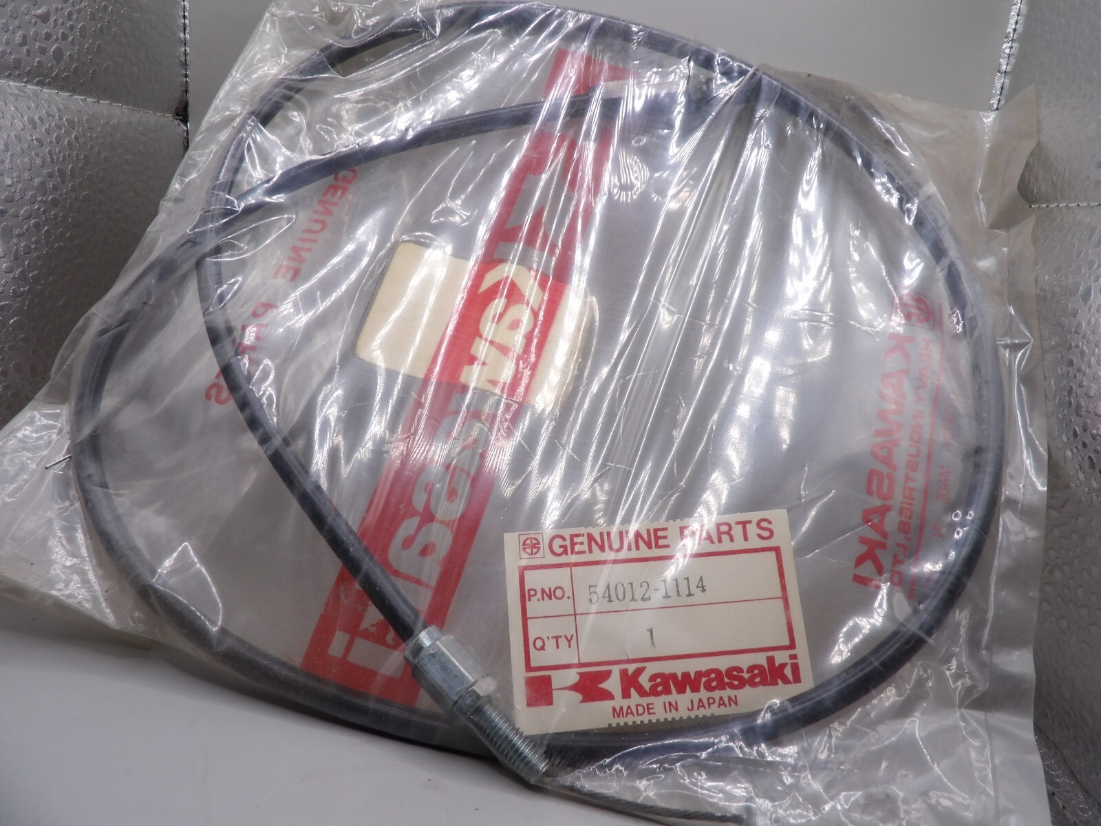 NOS Kawasaki KZ750 KZ 750 1980-1982 Genuine Throttle Cable OEM 54012-1114