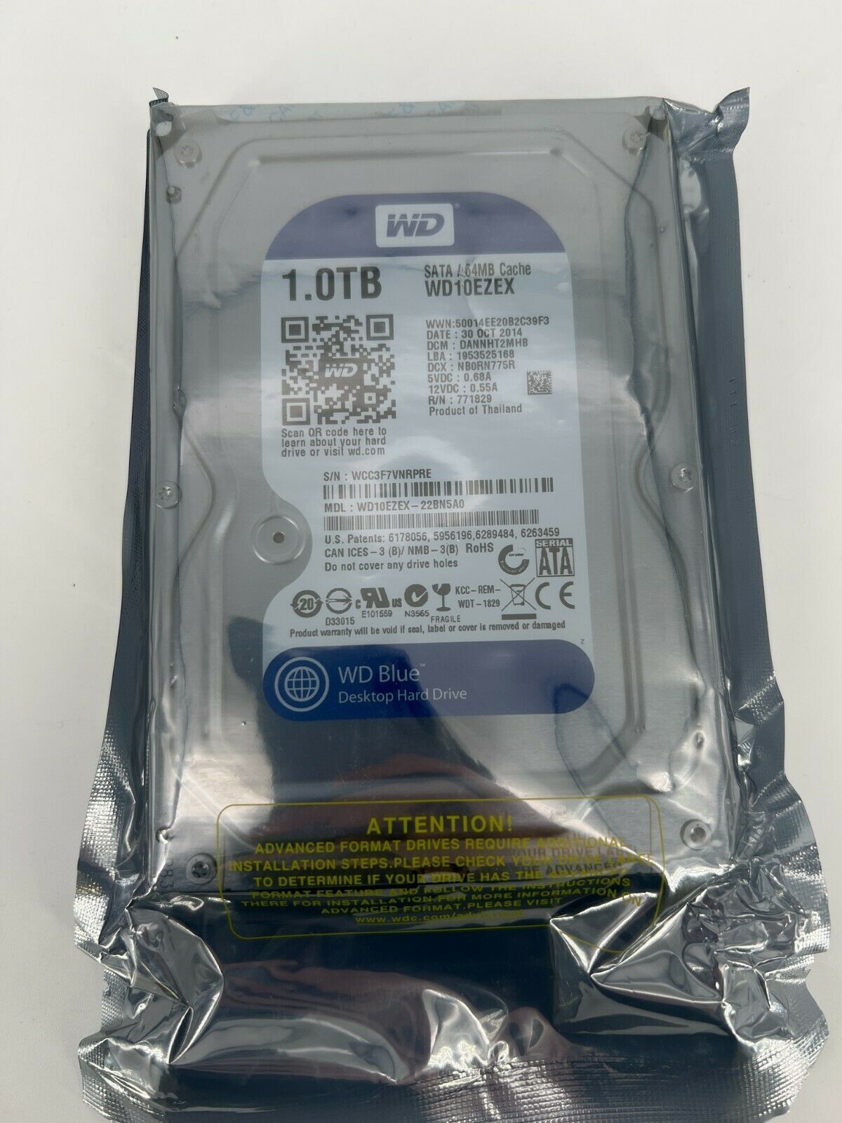 Western Digital 1TB 3.5