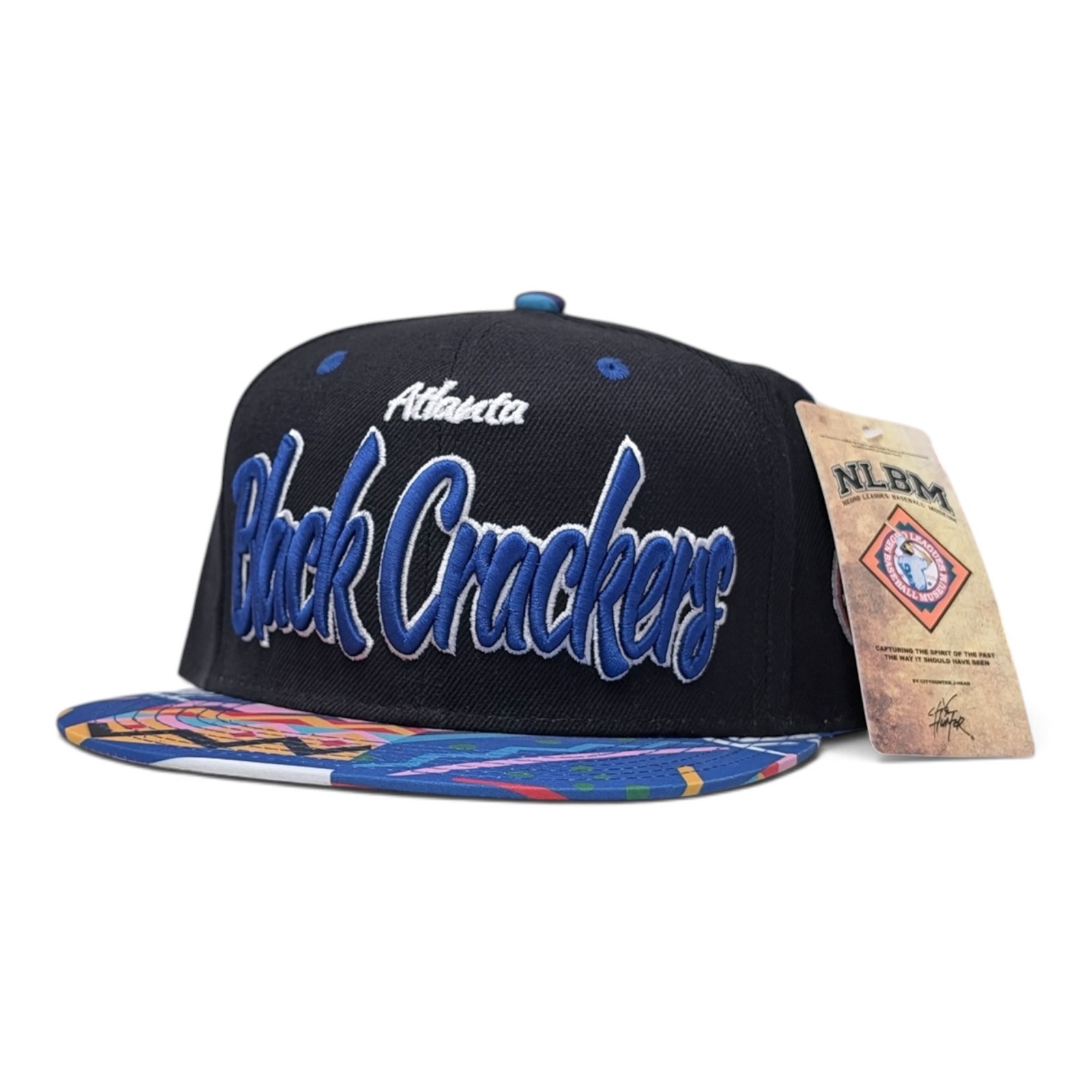 Atlanta Black Crackers NLBM Negro Leagues ADJUSTABLE Snapback Hat