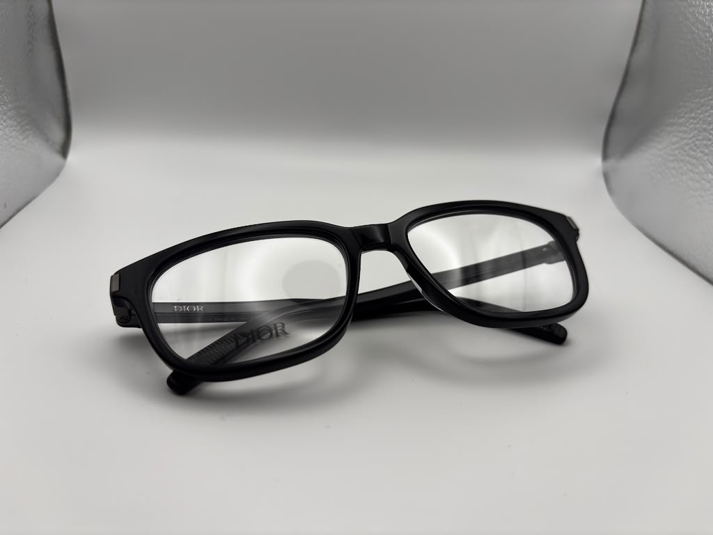 NEW CHRISTIAN DIOR ICONO S31 1000 BLACK UNISEX FRAME ONLY (56-19)