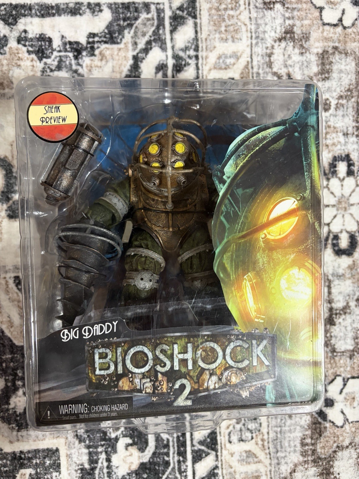 NECA Bioshock Preview Big Daddy Bouncer Authentic Action Figure New MINT