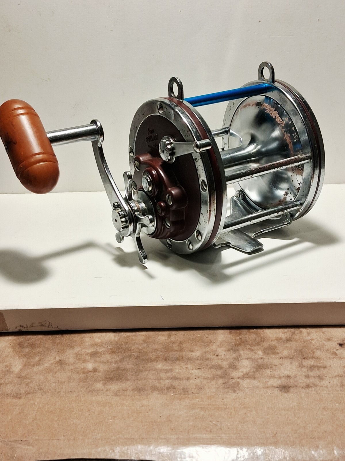 Penn Senator 114H 6/0 High Speed Conventional Reel. With Metal spool. Pre-Owned. Penn Senator 114H 6/0 High Speed Conventional Reel. With Metal spool. Pre-Owned.