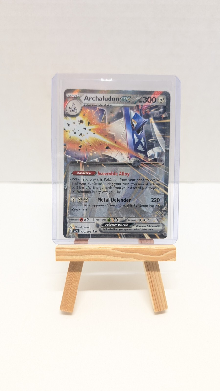 Pokémon TCG, Archaludon Ex 130/191 - Surging Sparks Pokémon TCG, Archaludon Ex 130/191 - Surging Sparks