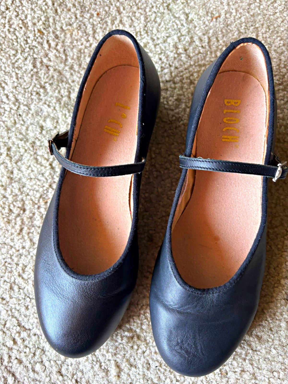 Bloch Techno Tap Women’s Black Mary Jane Strap Tap Dance Shoes /Ladies Size 8