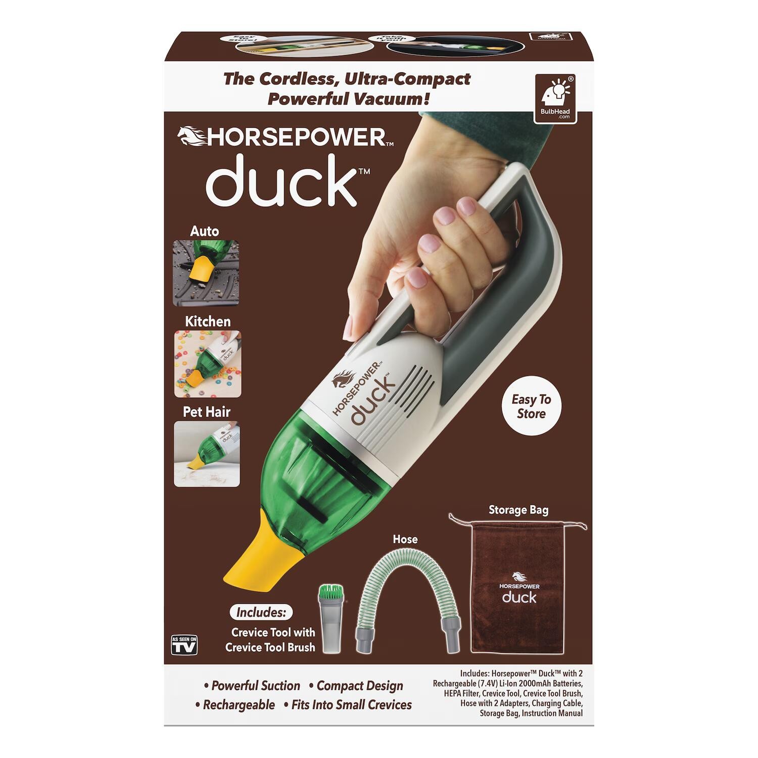 Personalized Horsepower Duck Vacuum....-NEW..