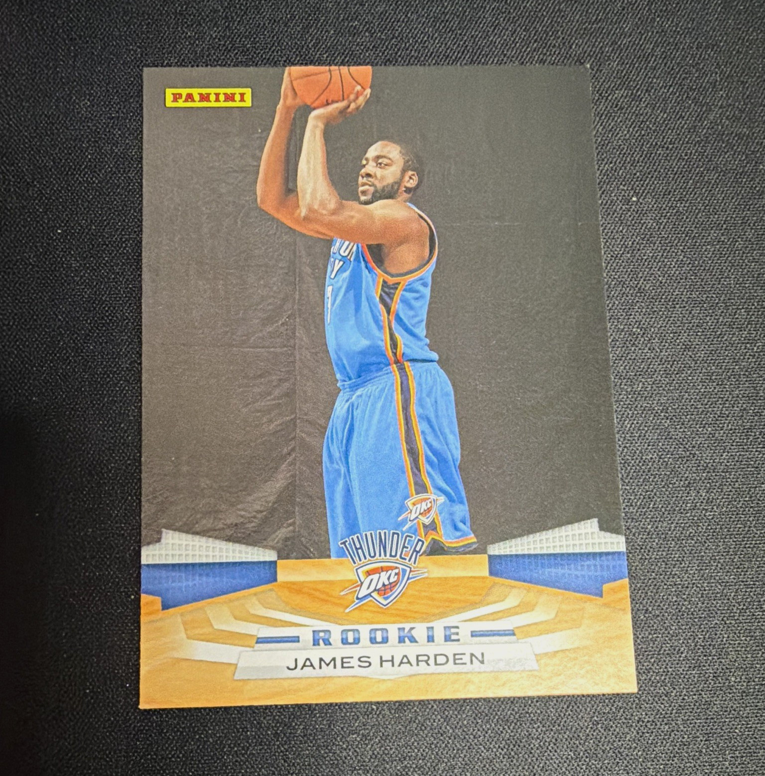 Panini 2009-10 James Harden Rookie Base Set #353 Oklahoma City Thunder