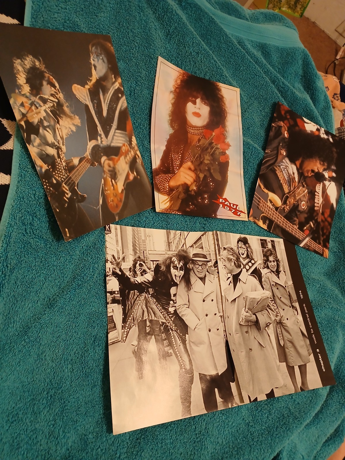 KISS Alive Ace Frehley Gene Simmons Destroyer 70s Guitar Music Lot New York City KISS Alive Ace Frehley Gene Simmons Destroyer 70s Guitar Music Lot New York City