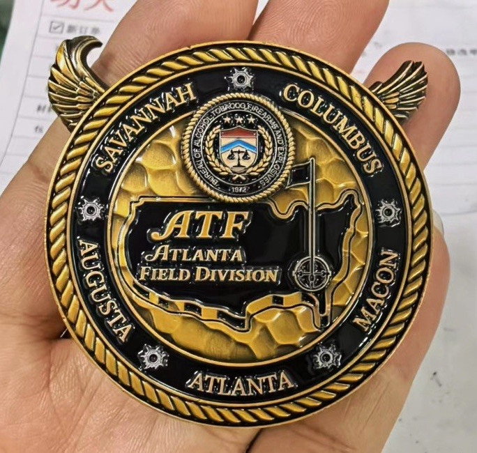 2026 ATF Atlanta Field Division Challenge Coin Sports +Bottle Opener Police 🔥 2026 ATF Atlanta Field Division Challenge Coin Sports +Bottle Opener Police 🔥