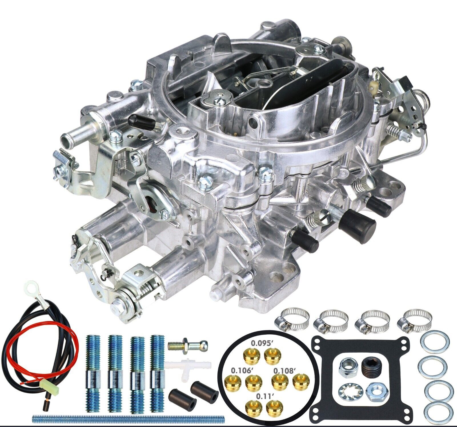 4 Barrel Edelbrock 1405 Carburetor for Performer Series 600 CFM Manual Choke