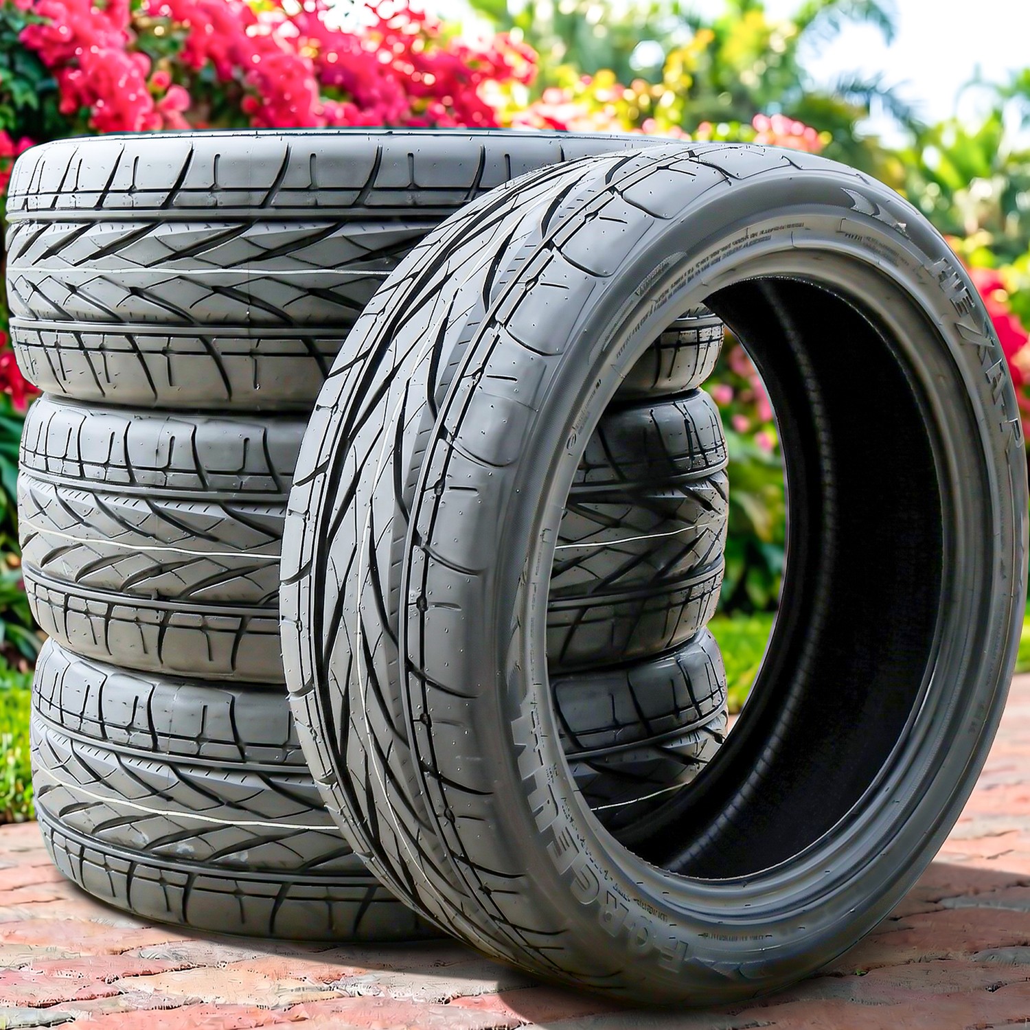 4 Forceum Hexa-R 185/60R15 88V XL All Season Performance Tires UTQG 400AA