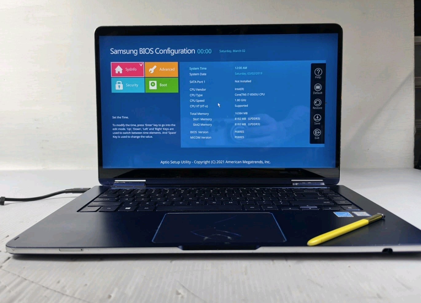 Samsung Notebook 9 Pen Touchscreen 2-in-1 Motherboard NP930SBE-K01US Samsung Notebook 9 Pen Touchscreen 2-in-1 Motherboard NP930SBE-K01US