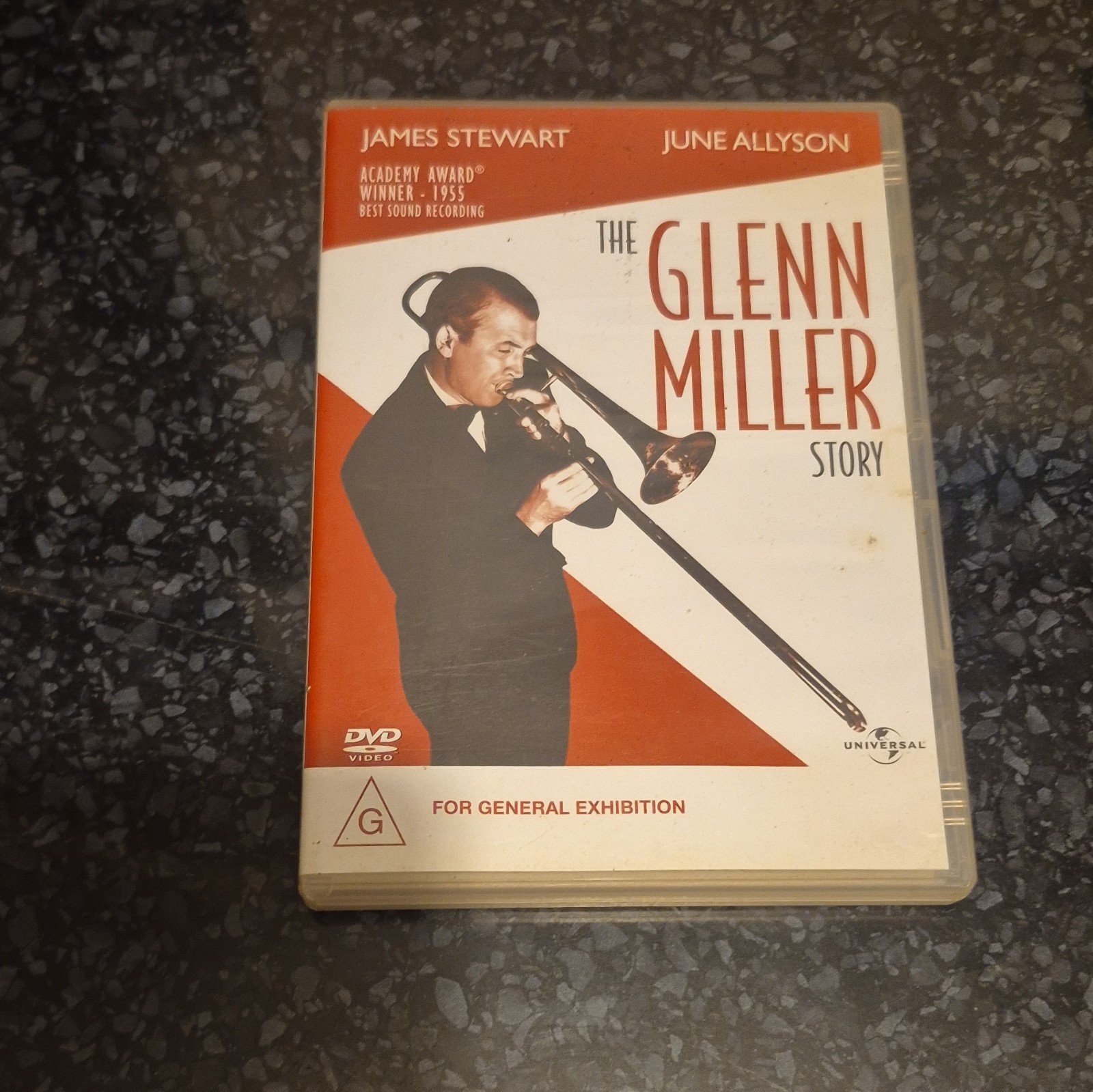 Universal The Glenn Miller Story (DVD, G) James Stewart, June Allyson Widescreen Universal The Glenn Miller Story (DVD, G) James Stewart, June Allyson Widescreen