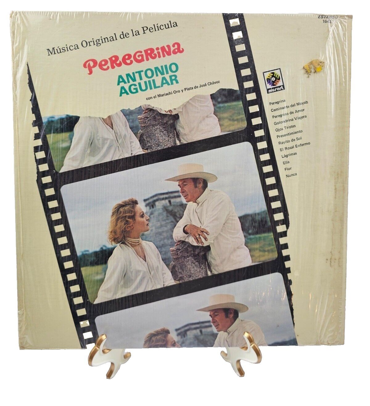 Antonio Aguilar ~Peregrina~ 1974 LP 1st US Press - Mariachi Jose Chavez w/Shrink