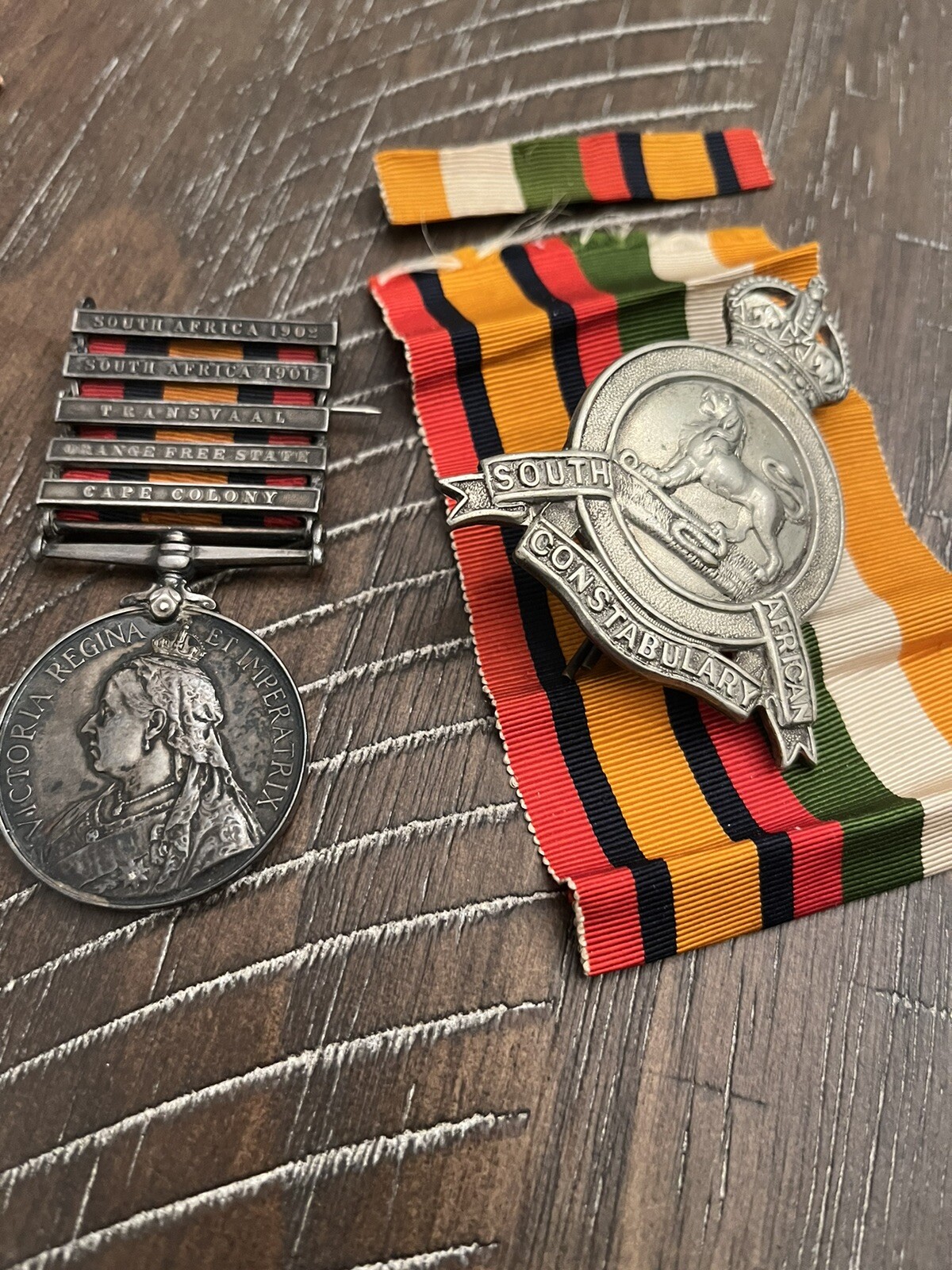 Boer War Medal To SAC Trooper With Extras Queen South Africa Medal Boer War Medal To SAC Trooper With Extras Queen South Africa Medal