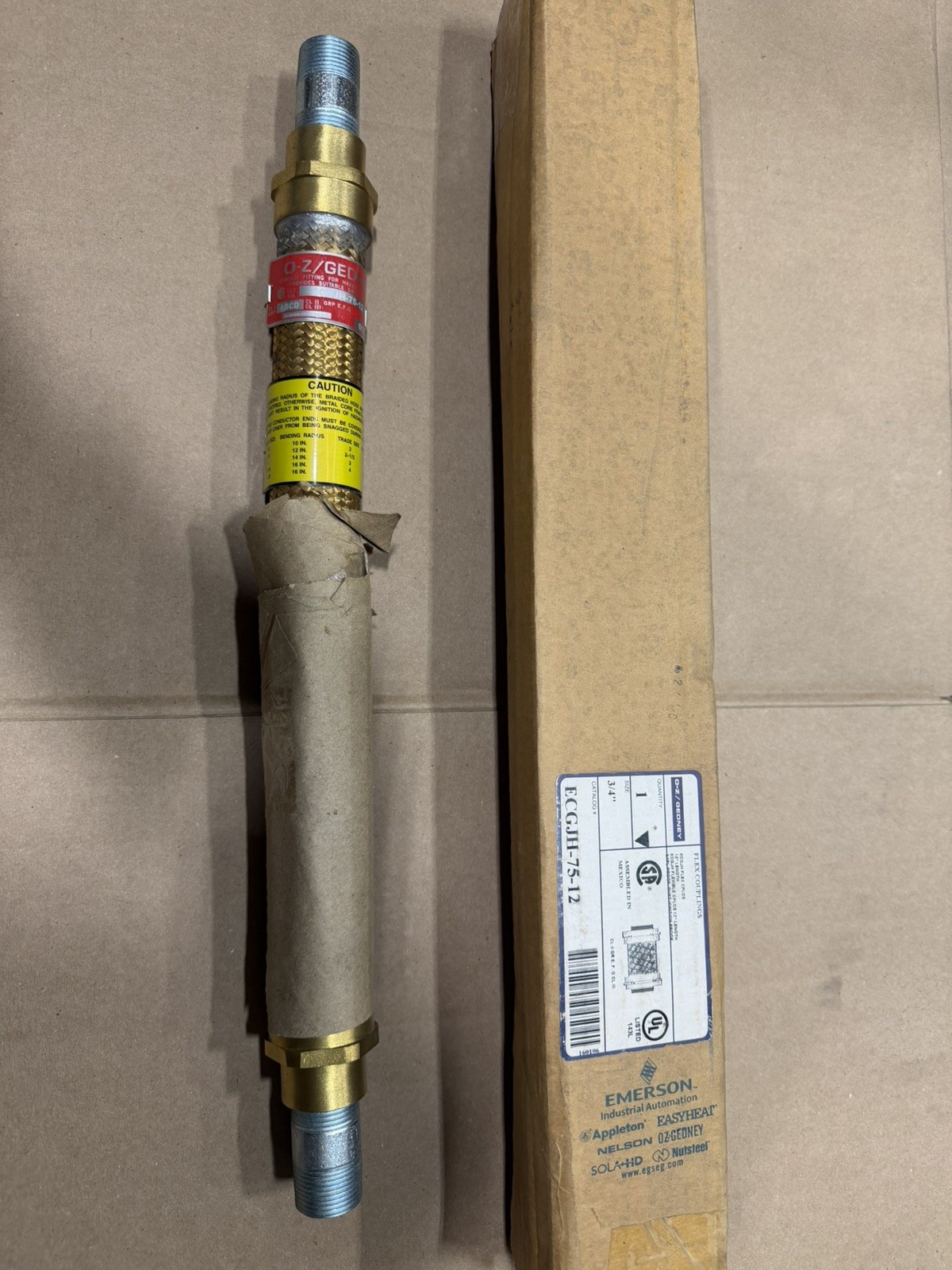 O-Z/Gedney ECGJH7512 3/4