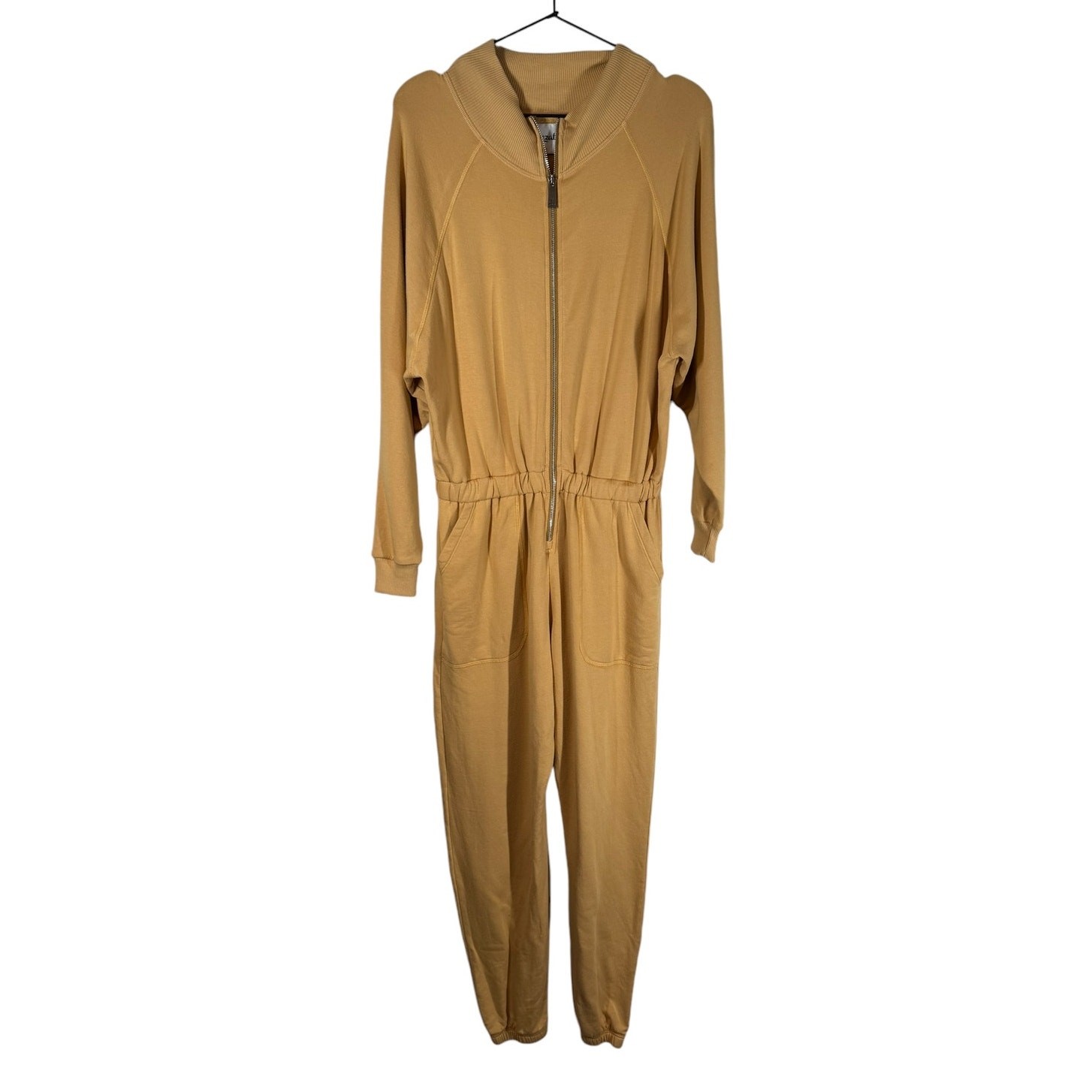 Lezat Restore Soft Terry Jumpsuit Mustard Yellow Large One Piece Lounge Comfort Lezat Restore Soft Terry Jumpsuit Mustard Yellow Large One Piece Lounge Comfort