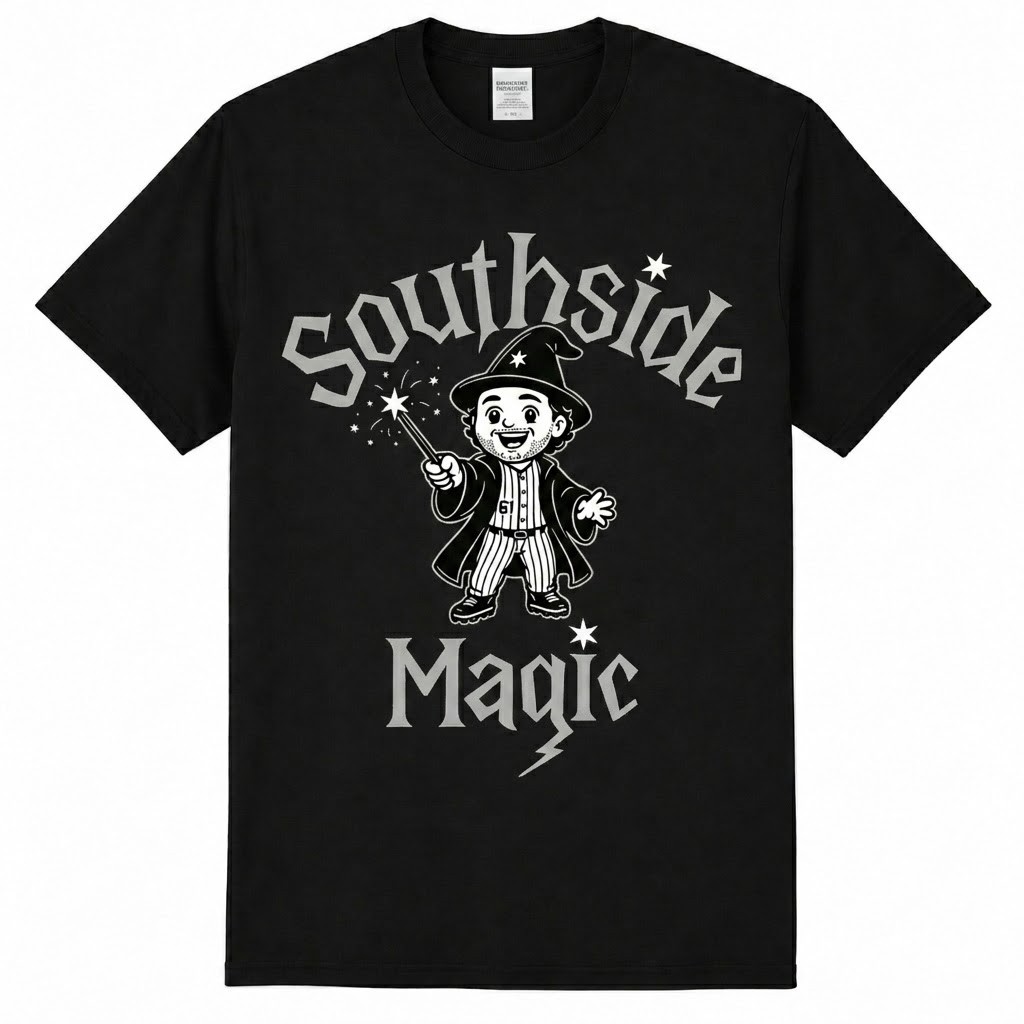 Wizard Graphic Shirt Retro Magic Sorcerer Vintage Tee Dark Wash Short Sleeve Wizard Graphic Shirt Retro Magic Sorcerer Vintage Tee Dark Wash Short Sleeve