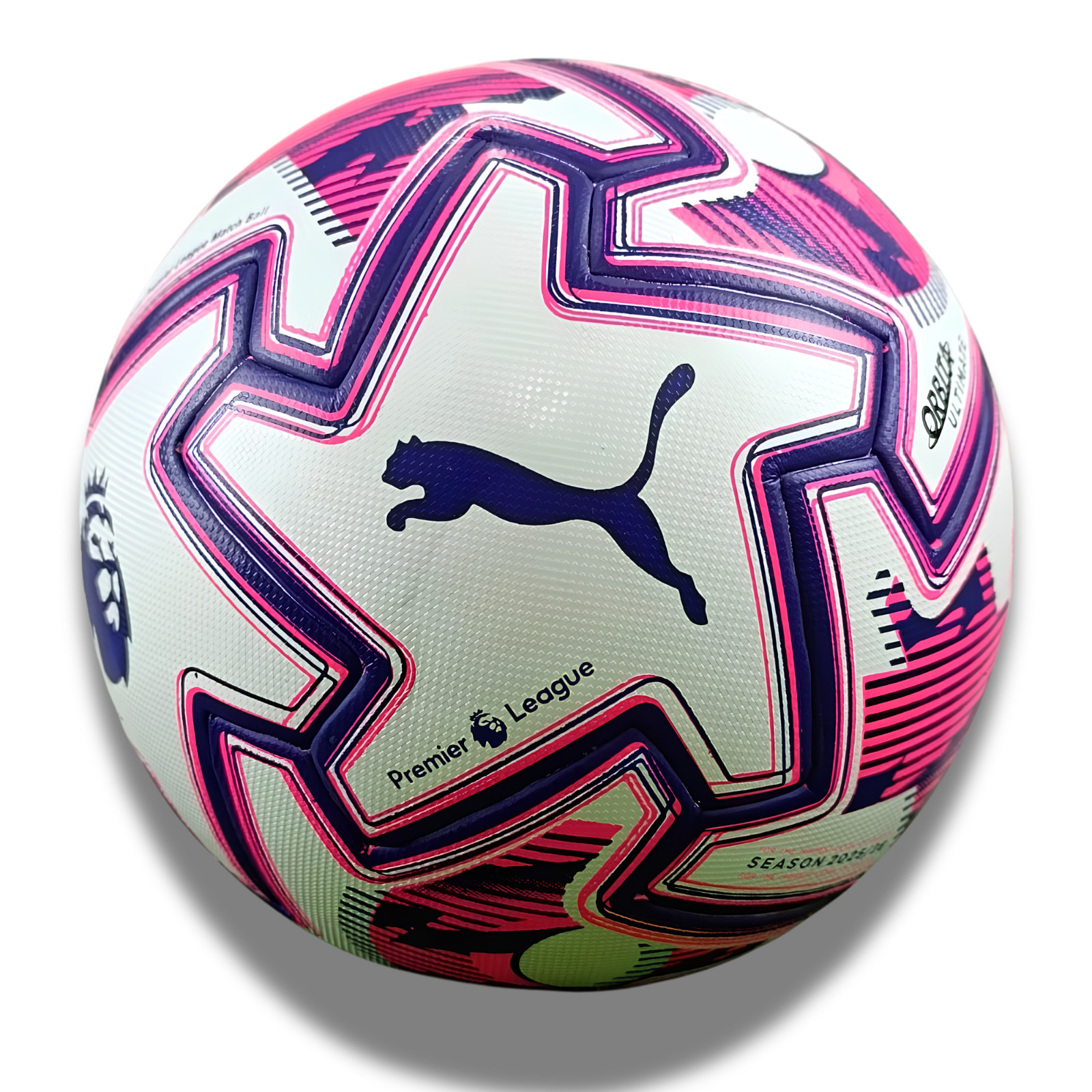 PUMA Orbita Ultimate Premier League 25/26 Match Ball – EPL Soccer Ball - Size 5 PUMA Orbita Ultimate Premier League 25/26 Match Ball – EPL Soccer Ball - Size 5