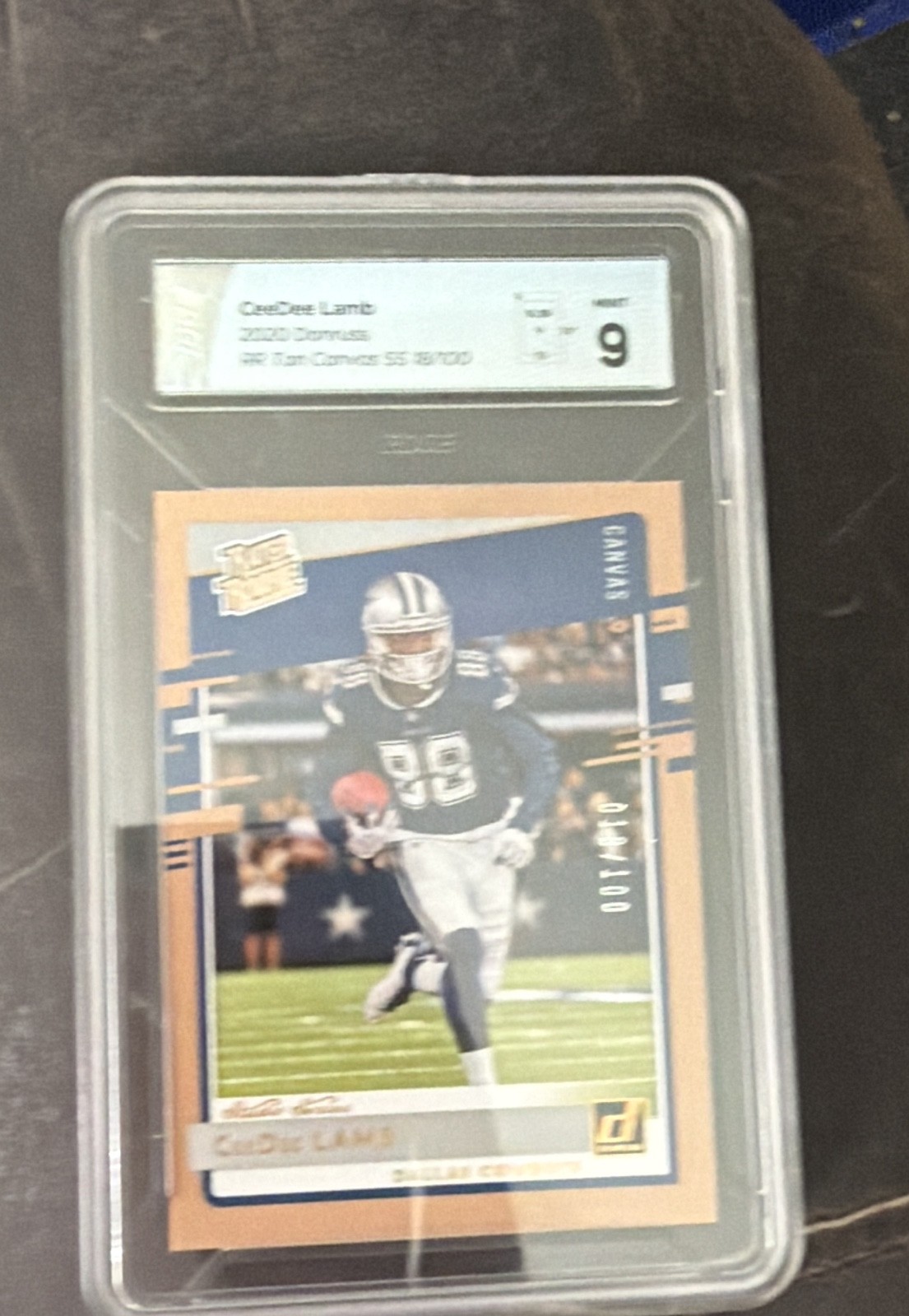 2020 Panini Donruss - Rated Rookie CeeDee Lamb #306 Canvas Studio Series /100...