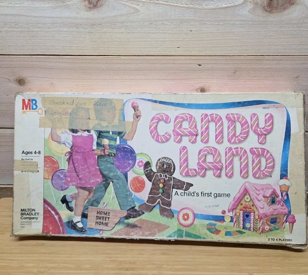 Vintage 1978 Candy Land Board Game - Complete With All Pieces Vintage 1978 Candy Land Board Game - Complete With All Pieces