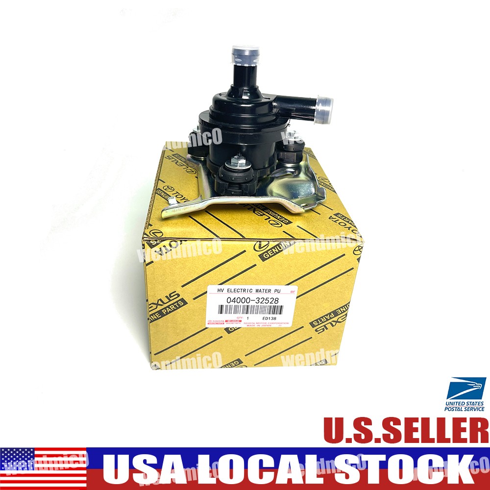 04-09 PRIUS HYBRID SYSTEM WATER PUMP GENUINE TOYOTA NEW 04000-32528