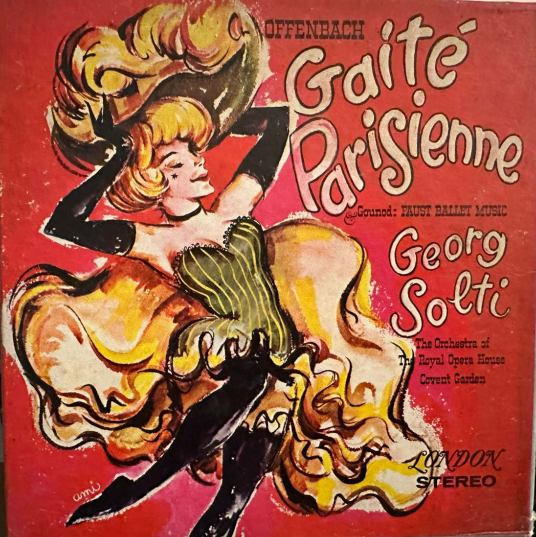 Offenbach/Gounod - Solti – Gaite Parisienne / Ballet Music from Faust Reel Tape Offenbach/Gounod - Solti – Gaite Parisienne / Ballet Music from Faust Reel Tape