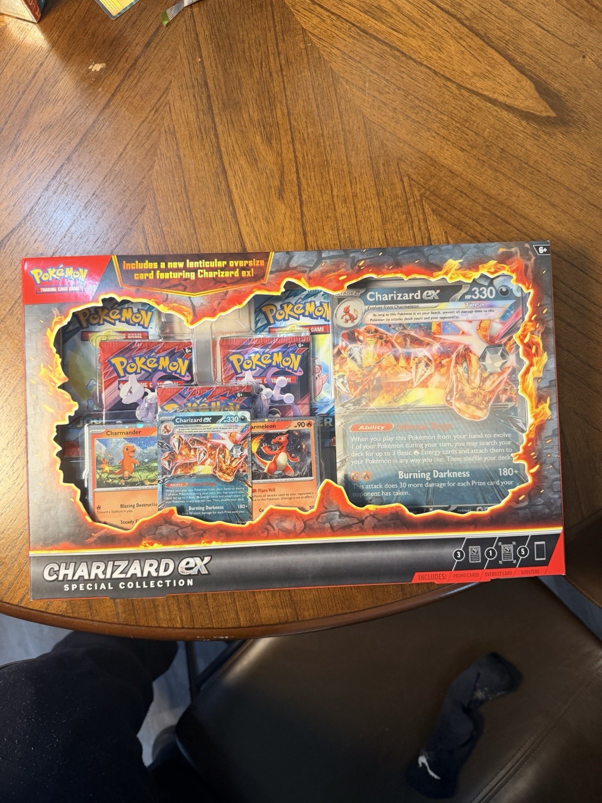 Pokémon TCG Scarlet Violet Charizard ex Special Collection Box Sealed Pokémon TCG Scarlet Violet Charizard ex Special Collection Box Sealed