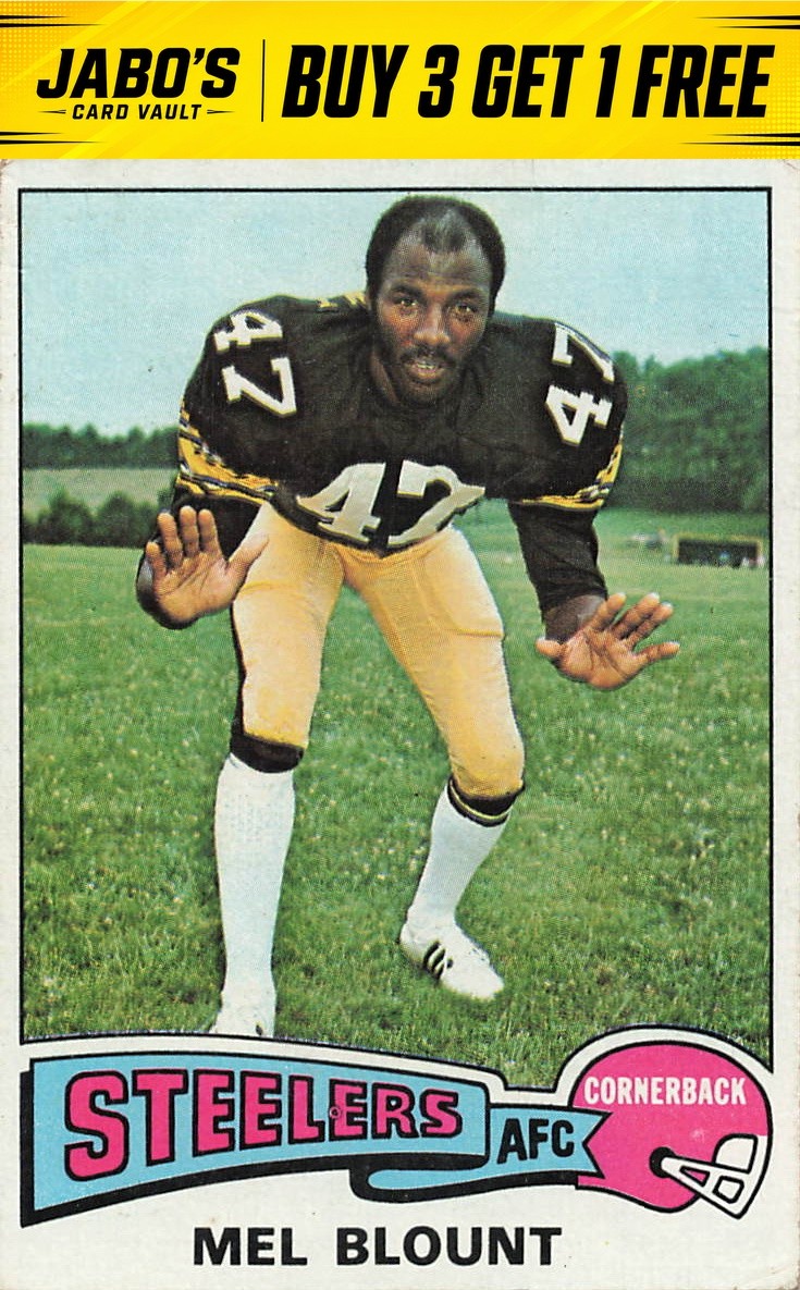 1975 Topps #12 Mel Blount Vintage Football Card