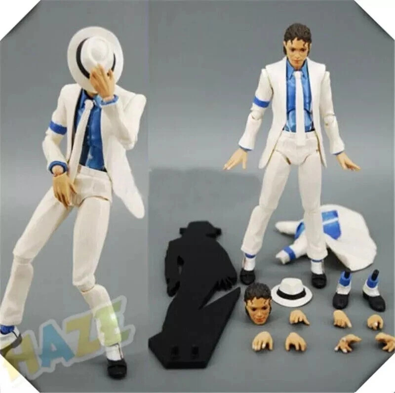 SHF Michael Jackson MJ Smooth Criminal Moonwalk Action Figure Box Set SHF Michael Jackson MJ Smooth Criminal Moonwalk Action Figure Box Set