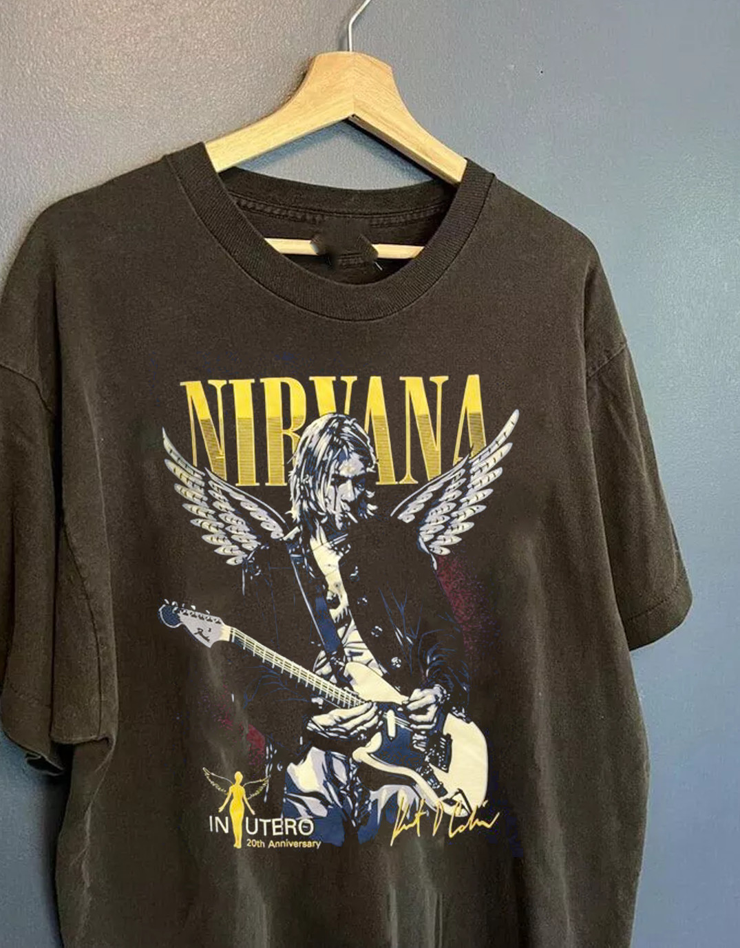 Nirvana 2025 band tee SHORT SLEEVE T-Shirt classic Size S-5XL DO269 Nirvana 2025 band tee SHORT SLEEVE T-Shirt classic Size S-5XL DO269