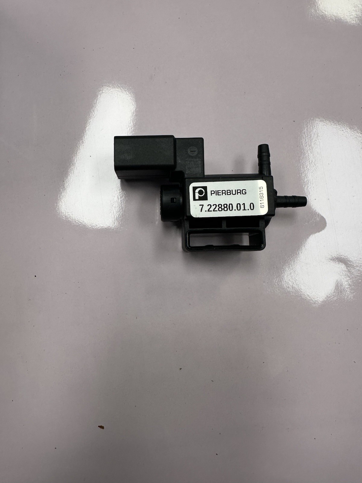 Pierburg OEM Air Intake Control Purge Valve 7.22880.01.0 for Audi VW Porsche