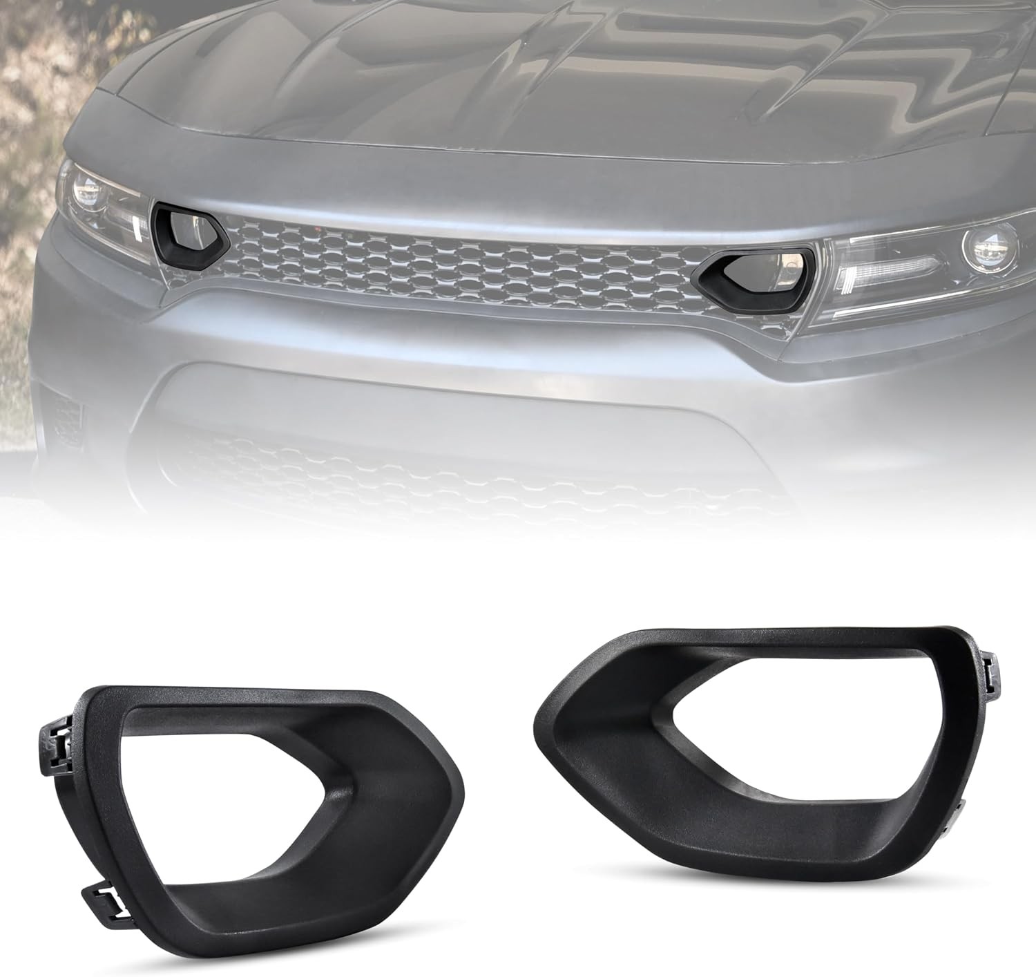 Front Bumper Grille Inserts for 2015-2021 Dodge Charger SRT, Front Bumper Front Bumper Grille Inserts for 2015-2021 Dodge Charger SRT, Front Bumper