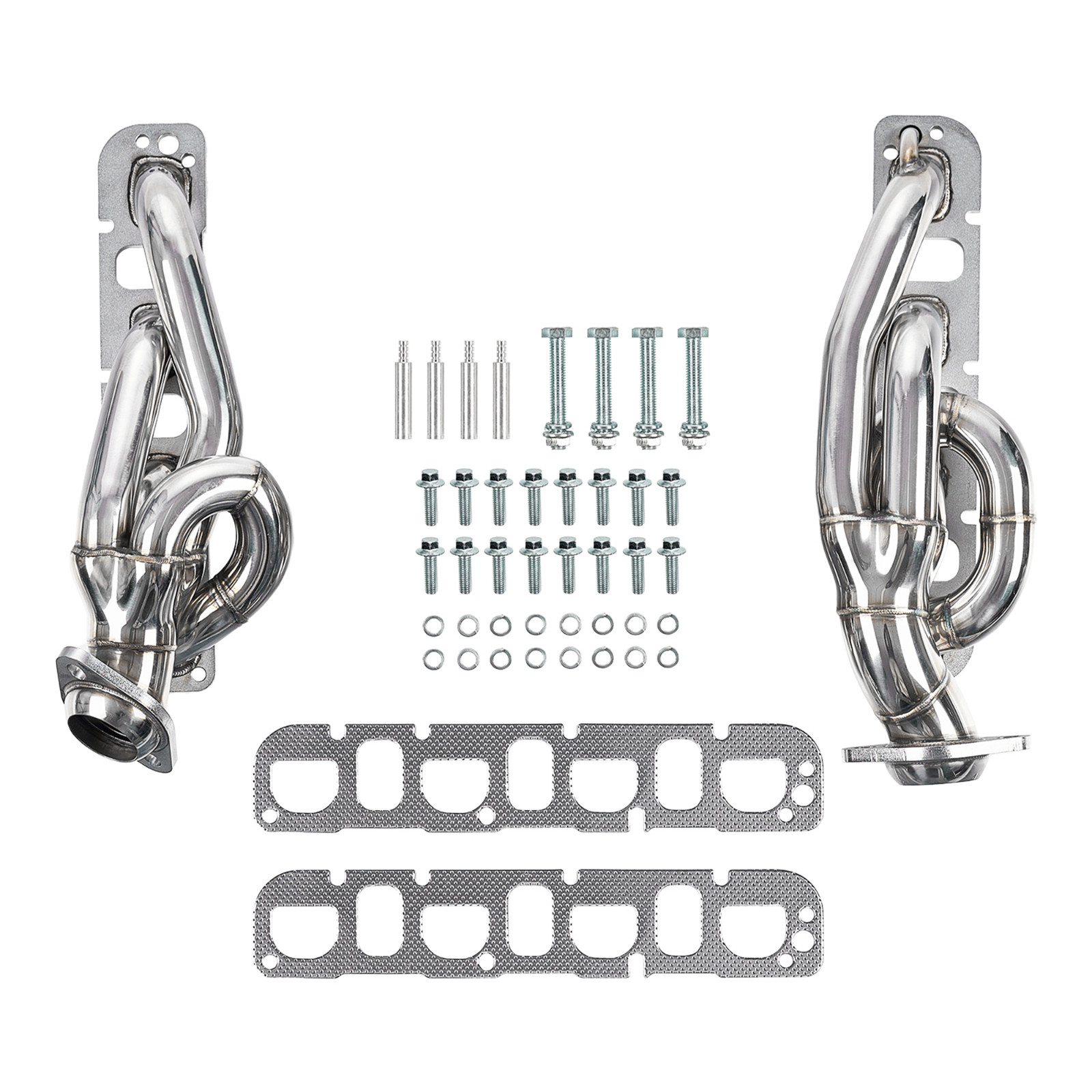 Ram 1500 5.7L HEMI Shorty Headers 2009-2024 Classic Stainless Steel w/Gaskets