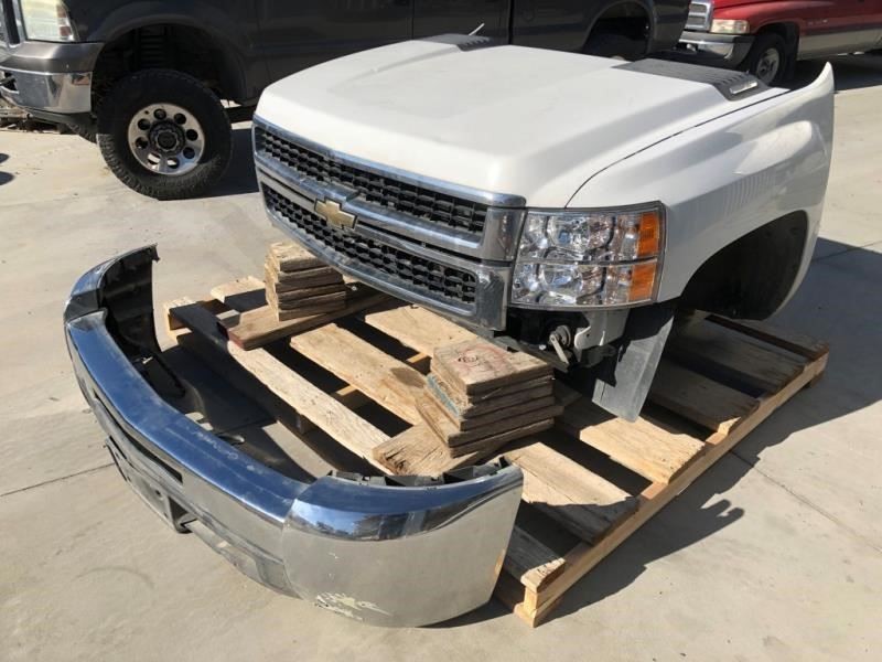 07 08 Silverado 6.0 Complete Front Clip Hood Bumper Fenders Core Support/Cooling