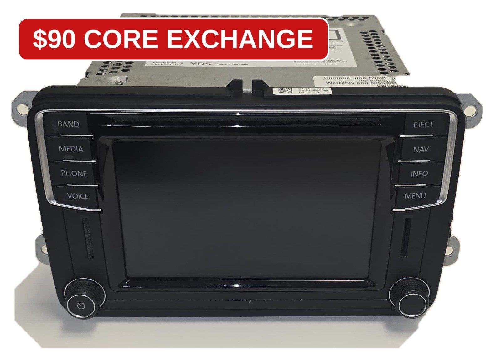 UNLOCKED 2016-2019 VW JETTA PASSAT  TIGUAN CC GPS RADIO DISPLAY OEM NAV CARPLAY