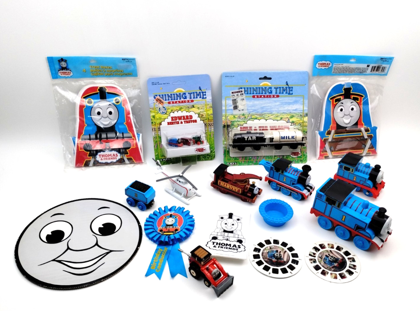 Thomas The Tank Engine Toys Lot 1990's Vintage Kids Tested Working Thomas The Tank Engine Toys Lot 1990's Vintage Kids Tested Working